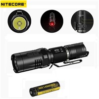 NITECORE MT10A EDC 920 lumens CREE XM-L2 U2 LED Flashlight Torch with Red +White Light by Nitecore 14500 battery
