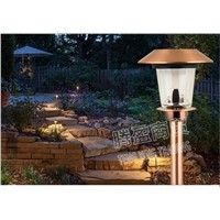 1pcs/lot  1W LED outdoor solar garden light solar sensor lights Garden lights lawn lamp stainless steel insert