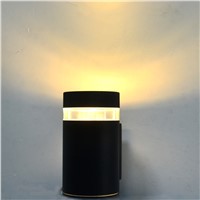 Jiawen modern outdoor waterproof Dimmable 3W wall lighting / outdoor wall lamp / LED Porch Lights (AC 85~265V)