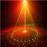 2016 Mini LED Light And Music 20 kinds of patterns With IR remote RGB Laser Shower For Home Entertainment