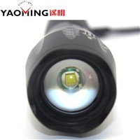 G700 tactical flashlight CREE XML T6 3800LM powerful led lamp torch lantern traffic police equipment by 18650 red baton light