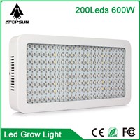 2pcs 200leds 600W Full spectrum led grow light 380nm-840nm for hydroponics plant /greenhouse/indoor garden plant Lamp for plants