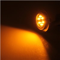 Useful 6*2w Yellow Stainless Steel IP68 Waterproof LED Marine Underwater Light Boat Yacht light