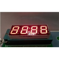 0.56&quot;  inch  for clock , 7 segment red led display digital tube  high quality 4 digits LED module