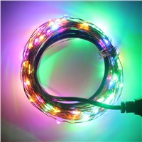 String Fairy Lights Lamps Party Supplies Home Decoration USB Copper Wire 100 LED 10M Outdoor Lighting  String Light #KF