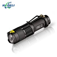 rechargeable XM L2 Flashlight CREE LED Torch Zoomable Linternas LED Flashlight Tactical 18650 battery