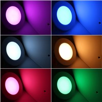 6W 2.4G Milight Led Panel Ceiling Down light Adjustable Light Color, Color Temperature and Saturation+RGBCCT Led Controller
