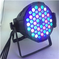 1pcs/Wholesale Remote 54X3W RGBW LED Par Light R 12 G18 B18 W6 LED PAR DMX512 controller led lights, disco lights DJ equipment