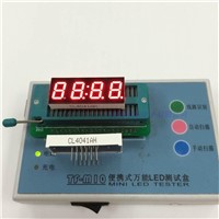 0.4&amp;amp;quot; inch four digital tube,7 segment red led display 4 digits 7-Seg LED Nixietube Digital Tube LED Segment Displays Module