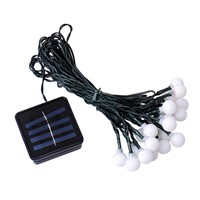 7M50LED solar light series waterproof outdoor decorative ball fairy light string Holiday Christmas garden decorated LED lamp