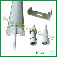 ws2812B pixel led strip light;60leds/m;white PCB;waterproof aluminum tube IP67