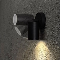 240V Adjustable Stainless Steel LED Outdoor Lighting Wall Light Lamp Exterior Outside Porch light Waterproof Garden Decoration