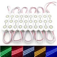 100pcs/lot New 5730 3 LED Injection LED Module 12V with Lens Waterproof IP65, 120 degree 1.5W, LED Sign, Shop Banner