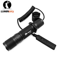 LUMINTOP EDC Tactical Flashlight  ED20-T Dual Switch on Tailcap Support momentary-on Strobe by One Click Fit Most rifle mount.