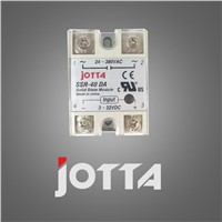 Jomall SSR-40DA Solid State Relay Module 3-32V DC To AC SSR-40 DA SSR 40A Plastic Cover Case