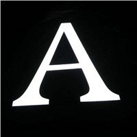 Outdoor Waterproof Epoxy resin luminous letters customized 3D led logo for store