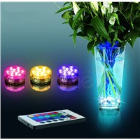 new led diving Knob lights aquarium Fish tank Underwater waterproof Colorful Highlight remote control Creative Diving lights led