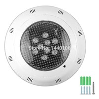 10pcs/lot 6*1w 9*1W led swimming pool light IP68 12V Outdoor Lighting RGB led Underwater Lighting pond led piscina luz
