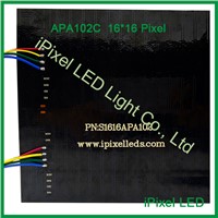 160mm Square 16*16 Full-Color LED Matrix Screen Super Bright RGB LED panel light flexible wholesale