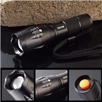 3 Models Portable 4000 Lumens Aluminium Alloy LED Cree T6 Flashlight Torch Zoomable Powerful Lamp Light With 18650 or aaa