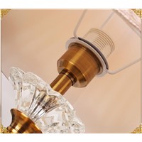 Ganeed Crystal Flower Table Lamps For Living Room Bedroom,33*59CM/13*23.2 Inch W*H