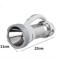 Double Use Bright LED Cree Flashligh And Emergency Lamp 6V Rechargeable Waterproof Powerful Flashlight Torch