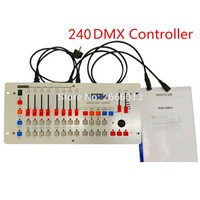 Professional 240 Disco DMX Controller DMX 512 DJ Console Equipments For Stage Wedding And Event Lighting
