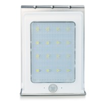 LightInBox 16 LED Solar Powered PIR Motion Sensor Garden Security Lamp Outdoor Waterproof Light