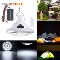 Solar Power Rechargeable 22 LED Light Bulb Super Bright Remote Control Yard Garden Outdoor Camping Tent Security Lamp Lantern