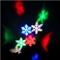 Christmas Halloween 4W lawn light laser light outdoor waterproof LED snowflake projection lamp pattern lights