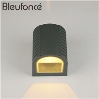 Outdoor Waterproof Wall Lamp E27 Interface light source LED Lighting Modern Porch Garden Lights Aluminum LED Wall Sconce Lamp