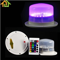 Waterproof IP68 Swimming Pool Lights LED Furniture Lighting Battery Rechargeable Led Bulb RGB Remote Control