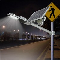 Outdoor Waterproof IP65 12W Cold White Light Sensor LED Solar Light Garden Street Lamp