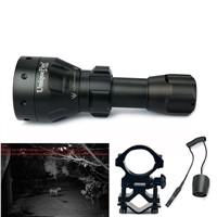 100% Original Uniquefire Night Vision Flashlight 1503 IR940nm Infrared T50 Lamp Torch+Scope Mount+Remote Pressure Fit For Hunter