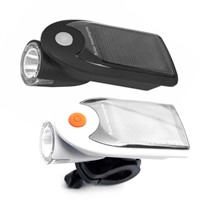2017 Newest Bike Bicycle USB Rechargeable Solar Power Charging Headlight 360 Degree Rotation Light Cycling Accessory