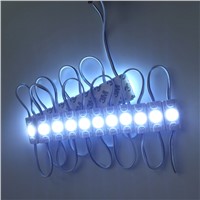 40pcs LED Module 3030 1led injection led module with convex  lens DC12V Waterproof advertisement design LED Modules Super Bright