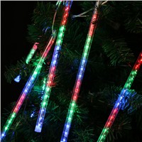 10pcs/lot Indoor Outdoor Garden Christmas Tree LED Bar Light Tube RGB Blue White AC 110V 220V Lansape Lighting Decoration Lamp