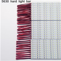 TXG 50M/lots Super Bright Hard Rigid Bar light DC12V 72 led SMD 5630 Aluminum Alloy Led Strip light For CabinetLED