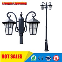 Garden pole lamp led road lighting villa courtyard aluminum light fitting waterproof 220v/110v