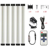 LED Bar 12V smd 2835 dimmable 15W 30CM/in*5*3W PC cover Wireless remote control switch with mode Applicable student bedroom, kit