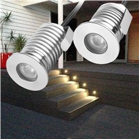 12 pieces 12V 24V 110V 220V buried light mini Outdoor waterproof LED underground light 3W RGB red green blue 3W LED floor light