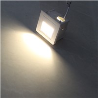 Outdoor lighting recess mounted  led stair wall light for outdoor stair waterproof 3W AC85-265V