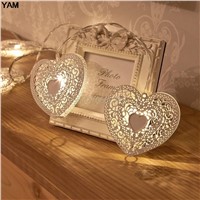 Light 10-LED Metal Heart Shaped Light String Fairy Christmas Party Festival Home Decor M216 HOT SALE