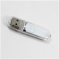 2Pcs Mini USB LED Night Light Lamp 3LED SMD 5730 Portable USB LED Lamp Desk Light For PC Power Bank Notebook Warm Cool White