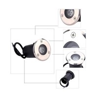 LED garden light stage lighting manufacturer 1W 220V 6000K waterproof IP68 LED buried lamps led underground outdoor lighting