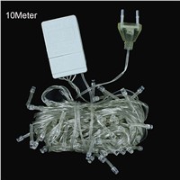 10M 20M 30M 50M 100M LED String Fairy Light Holiday Decoration AC220V 110V Waterproof Outdoor Light with Controller