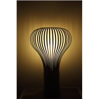 Modern Minimalist Fashion Designer Onion Bed Bedroom table lamp Study E27 Creative bird cage Personality Decorative Lamp  A364