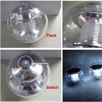 ZINUO 5pcs/Lot Outdoor Garden Solar Pool Floating RGB LED Night Light 2V 60mA Garden Pond Landscape Color Changeable  Lights