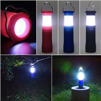 3W LED Flashlight Torch Hiking Camping Tent Lantern Light 200LM Portable Outdoor Lamp Black/Red/Blue