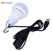 Lumiparty 2017 USB LED Ball Bulb Home Emergency LED Lamp 5V DC Portable LED Night Reading Light Outdoor LED USB Bulb
